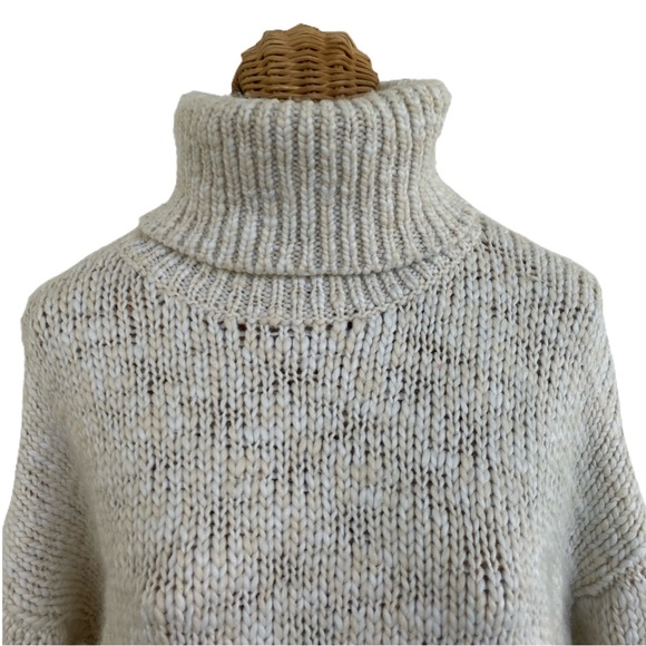Treasure & Bond Cream Colored Turtleneck Sweater - Picture 7 of 13